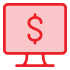 icon illustration of a computer monitor